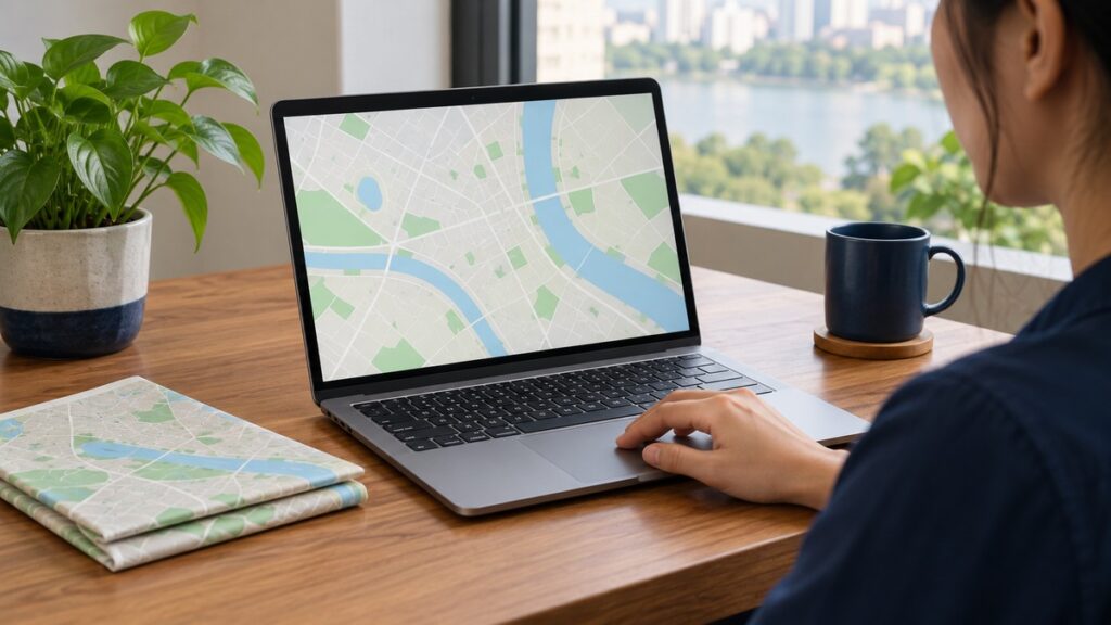 Bản đồ tương tác cho website: từ Map Tiles đến UX
